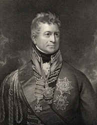 Sir Thomas Picton, graverad av Peltro William Tomkins (1760-1840), från 